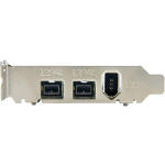 StarTech 3-Port 2b 1a 1394 Low Profile PCI Express FireWire Adapter Card