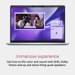 Dell - Inspiron 14 Plus 14" QHD Touch Screen Laptop Copilot+PC - Snapdragon X Plus - Ice Blue