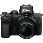 Nikon Z50 4K Mirrorless Camera with 16-50mm VR Lens – Black