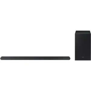 Samsung - HW-S700D 3.1 Channel S-Series Soundbar with Wireless Subwoofer, Dolby Atmos and Q-Symphony - Titan Black (HW-S700D)