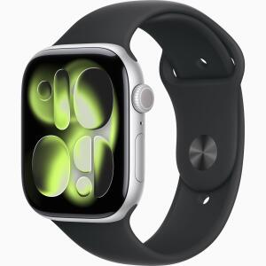 Apple Watch Series 11 Aluminum GPS ( Rubber, Sport Band )
