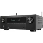 Denon - AVR-X2800H (95W X 7) 7.2-Ch. with HEOS and Dolby Atmos 8K Ultra HD HDR Compatible AV Home Theater Receiver with Alexa - Black (AVR-X2800H)