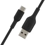 Belkin - BoostCharge USB-C to USB-A Cable 6.6ft - Black
