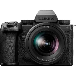 Panasonic LUMIX S5IIX Full-Frame Mirrorless Camera with 20-60mm Lens – Black
