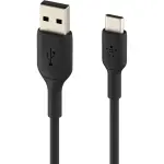 Belkin - BoostCharge USB-C to USB-A Cable 6.6ft - Black