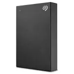 Seagate - One Touch with Password 5TB External USB 3.0 Portable Hard Drive with Rescue Data Recovery Services - Black (STKZ5000400)