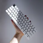 Logitech PRO X 60% Wireless Mechanical Gaming Keyboard with GX Optical Tactile Switches and LIGHTSYNC RGB - White