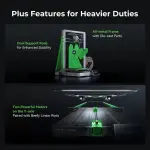 Creality Ender 3 V3 Plus 3D Printer - 4.3" Color LCD Screen, Automatic Leveling, Black