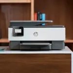 HP OfficeJet 8015e Wireless All-in-One Printer - White