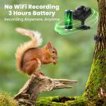 2025 4K Mini Hidden Camera, Wireless Nanny Cam with WiFi/No WiFi & SD/Cloud Storage