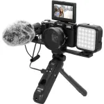 Minolta VLOG MND60V 64MP 4K Camera Kit – Black