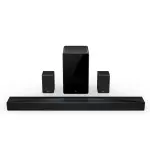 TCL - Q85H Q Class 7.1.4 Channel Sound Bar with Dolby Atmos, Wireless Subwoofer - Black (Q85H)