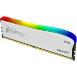 Kingston 8GB FURY Beast DDR4 RGB Special Edition RAM (White, 1 x 8GB)