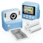 Contixo KC2 Kids Instant Print Camera (12MP, 1080P, 2.4" Screen) – Blue