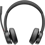 Poly - Voyager 4320 Wireless Noise Cancelling Stereo Headset with mic - Black (7Y211AA)