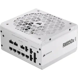 CORSAIR - RMx Shift Series RM850x Shift Cybenetics Gold Fully Modular ATX Power Supply - White (CP-9020274-NA)