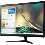 Acer Aspire C24 23.8" FHD All-in-One, Intel i3-1215U, 16GB RAM, 1TB SSD, Wi-Fi 6, Wireless KB & Mouse, Win 11 Home, Black