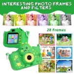Contixo KC3 Kids 1080P Selfie Camera with Games – Green