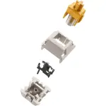 Glorious - Lubed Mechanical Keyboard 3-pin Hot Swappable Switches (36x) - Tactile - Panda (GLO-KB-ACC-SWT-PANDA-LUBED-36)