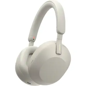 Sony WH-1000XM5 Noise-Canceling Headphones – Silver