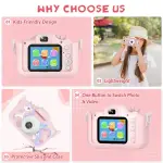 Contixo KC3 Kids 1080P Selfie Camera with Games – Pink