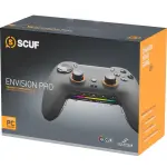 SCUF ENVISION PRO Wireless Gaming Controller for PC – Steel Gray