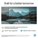 HP 31.5" FHD 100Hz VA Monitor – HDMI/VGA – Silver & Black