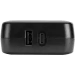 Targus - 65W USB-C/USB-A Laptop Charger - Black