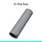 Logitech - Desk Mat Studio Series Extended Mouse Pad (Large) - Mid Gray (956-000047)