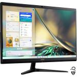 Acer Aspire C24 23.8" FHD All-in-One, Intel i3-1215U, 16GB RAM, 1TB SSD, Wi-Fi 6, Wireless KB & Mouse, Win 11 Home, Black