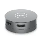 Dell - DA305 6-in-1 USB-C Multiport Adapter Docking Station - Gray (DELL-DA305U)
