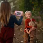 Kidamento - Model P Instant Print Digital Camera - Pink (Hello Kitty)