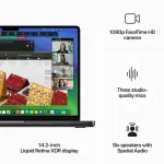 Apple - Refurbished MacBook Pro 14" Laptop - M3 Pro chip - Space Black (GSRF MRX33LL/A)