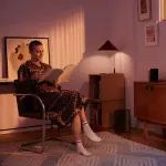 Sonos - Sub Mini Dual 6" Wifi Subwoofer - Black (SUBM1US1BLK)