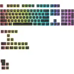Glorious - Aura V3 Pudding-Style Universal Keycaps for 100% 85% 80% TKL 60% Compact 75% Mechanical Keyboards - Black (GLO-KB-ACC-KC-GPBT-AURA-BLK-US)