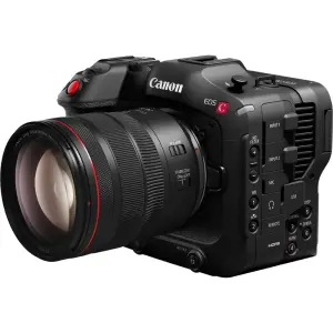 Canon EOS C70 4K Cinema Camera with RF 24-105mm f/4L IS USM – Black