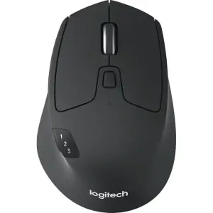Logitech M720 Triathlon Wireless Optical Mouse – Black