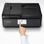 Canon - PIXMA TS9520a Wireless All-In-One Inkjet Printer - Black