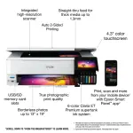 Epson EcoTank ET-8550 All-in-One Supertank Photo Printer – White
