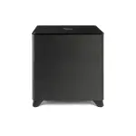MartinLogan - Dynamo Foundation 10, 10” Sealed, Powered Subwoofer, with Magnitude MT-400 Amplifier, DSP-Optimized, and Wireless Ready - Brushed Black (DYNFND10D)