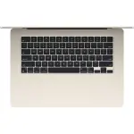 Apple - Geek Squad Certified Refurbished MacBook Air 15-inch Laptop - M3 chip - Starlight (TI-GSRF MRYR3LL/A)