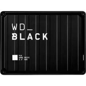 WD - BLACK External P10 5TB, USB 3.2 Gen 1 Portable Hard Drive - Black (WDBA3A0050BBK-WESN)