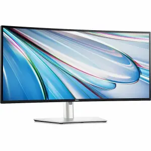 Dell - 34.1" IPS LED Curved 120Hz Monitor (USB, HDMI) - Black, Silver, Multicolor (DELLU3425WE)