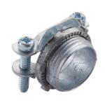 Halex 3/8 in. (5-Pack) Non-Metallic (NM) Twin-Screw Cable Clamp Connectors