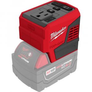 Milwaukee M18 18-Volt Lithium-Ion 175-Watt Powered Compact Inverter for M18 Batteries (Tool-Only) (2846-20)