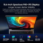 Blackview Acebook 8, 15.6" FHD, Intel N97, 16GB RAM, 512GB SSD, Win 11, Fingerprint, Gray