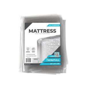 Pratt Retail Specialties 91 in. x 54 in. x 14 in. Twin and Full Mattress Bag (7007006)