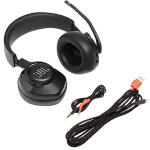 JBL Quantum 400 USB Wired Over-Ear Gaming Headset (Black)
