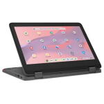 Restored Lenovo 11.6" 2-in-1 Chromebook, 4GB RAM, 32GB SSD, Bundle with Bluetooth Earbuds & Mouse