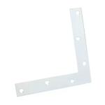 Everbilt 6 in. Flat Corner Brace Zinc-Plated
